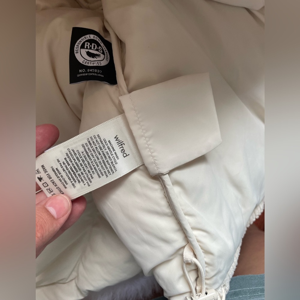 Wilfred Cloud Puff Cream Jacket - image 8